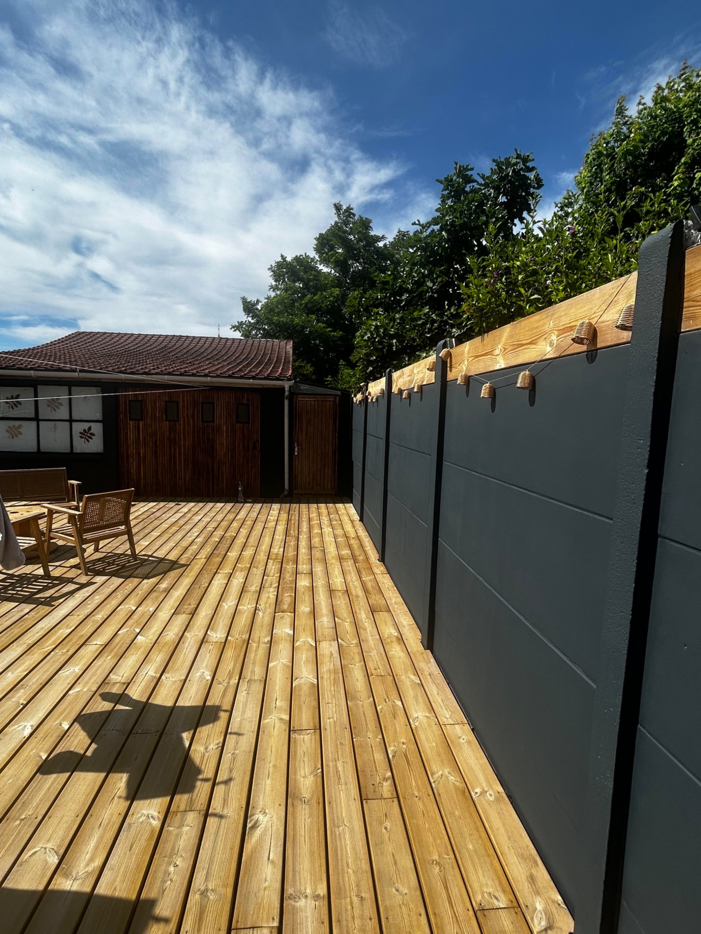 Terrasse aménagée